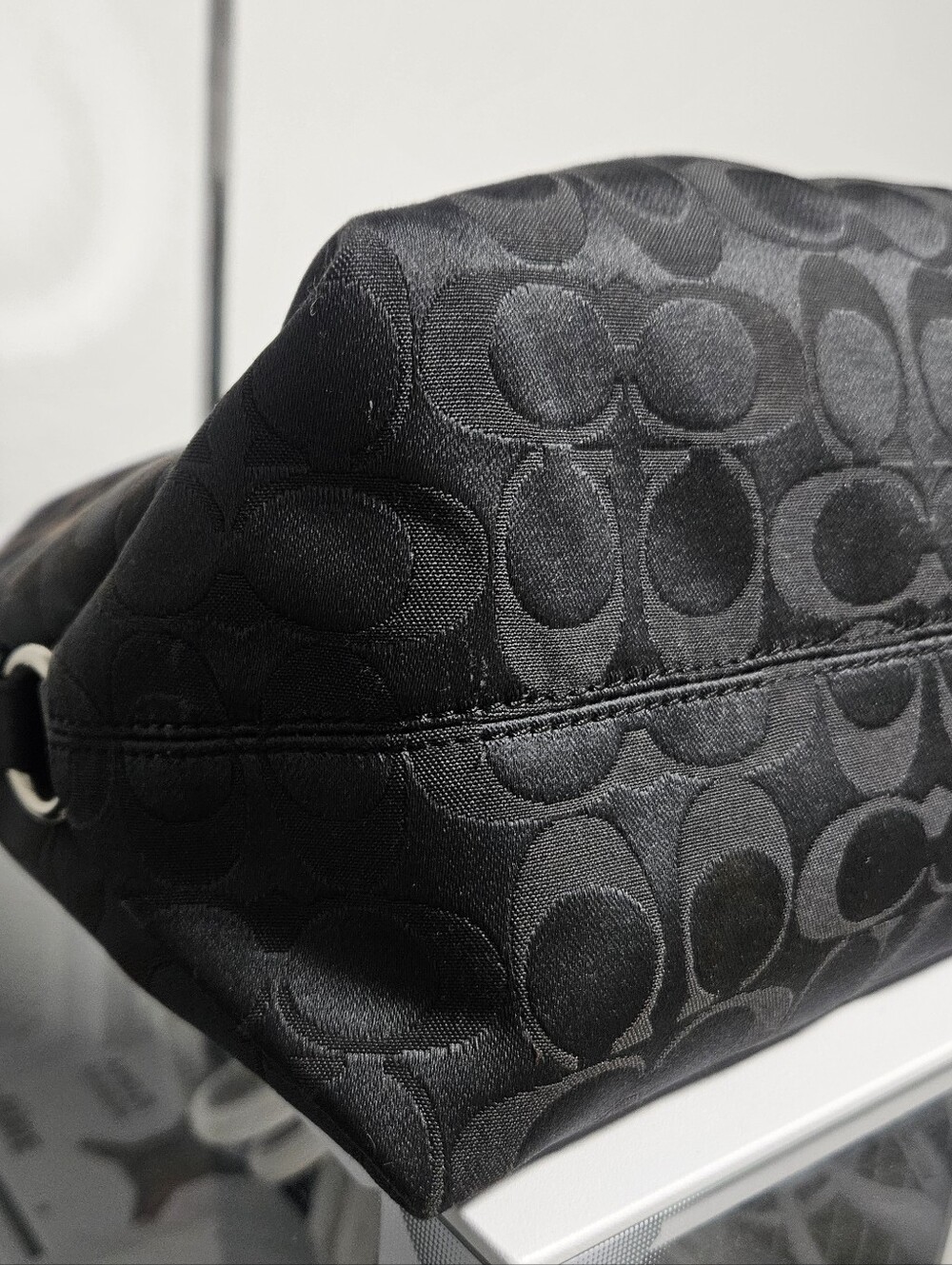 Coach Ashley Signature Hobo Satchel - Picture 8 of 9